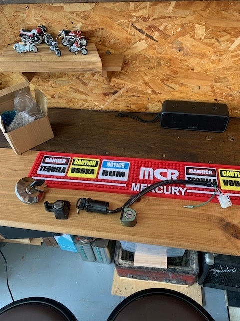 ゴリラ（前期）6V キー5点セット交換 12Vモンキー・ゴリラ用