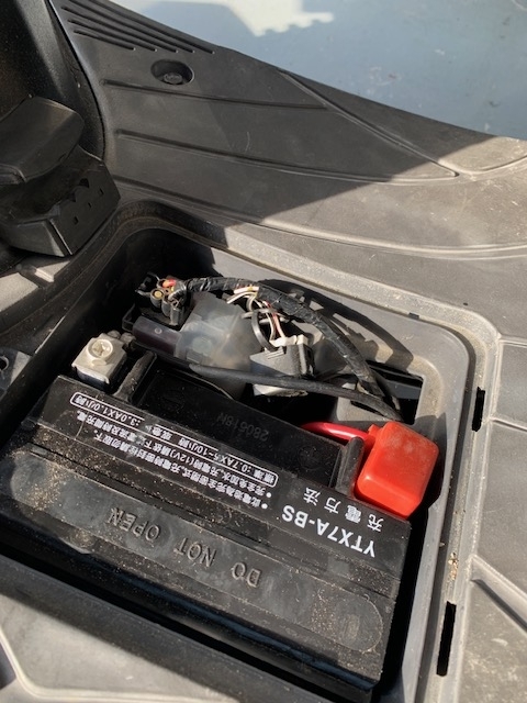 アドレスV125G 始動不良 スターターリレー？ カチカチ音してエンジン