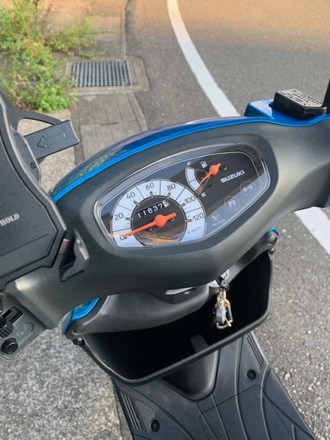 バイク通勤 通勤快速アドレス V125G 原付2種 - 気ままなﾊﾞｲｸ生活