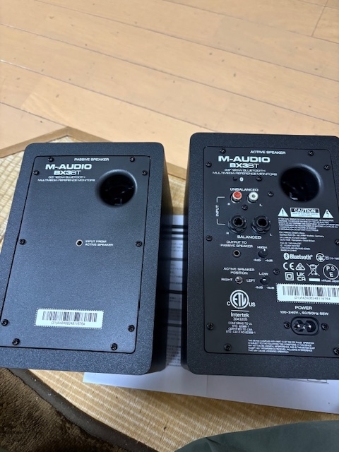 モニタースピーカー M-AUDIO BX3 BT 購入 - 気ままなﾊﾞｲｸ生活