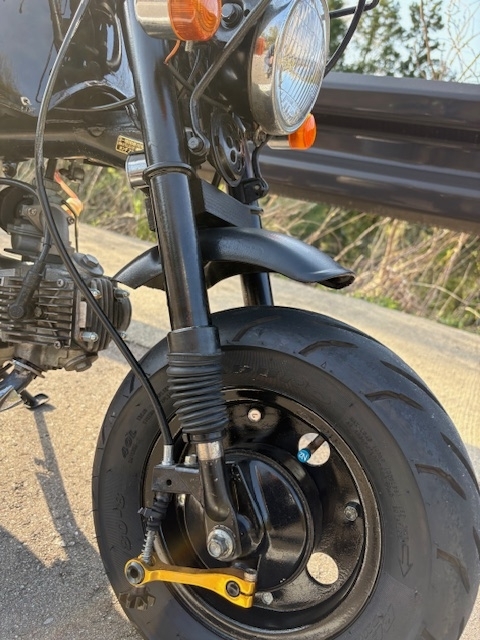 ゴリラ フロントフォークにガタ！ （応急修理偏） - 気ままなﾊﾞｲｸ生活