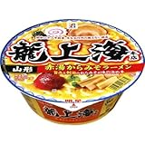 【販路限定品】明星食品 龍上海本店 赤湯からみそラーメン 149g×12個