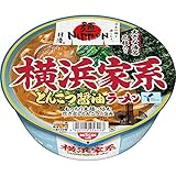 日清食品 麺NIPPON 横浜家系とんこつ醤油ラーメン 119g×12個