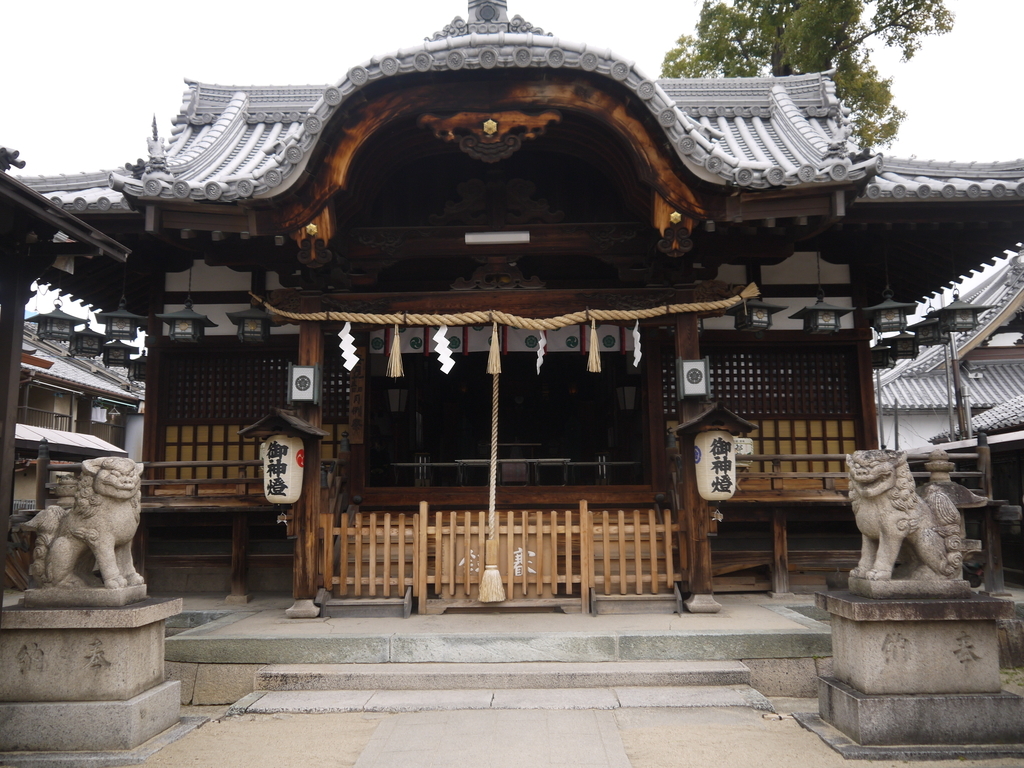 門真神社 拝殿 ご利益 参拝