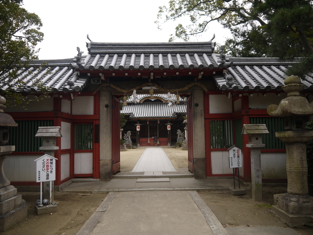 佐太天神 神門