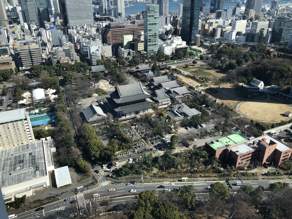 東京タワー ノバべ 展望台 増上寺