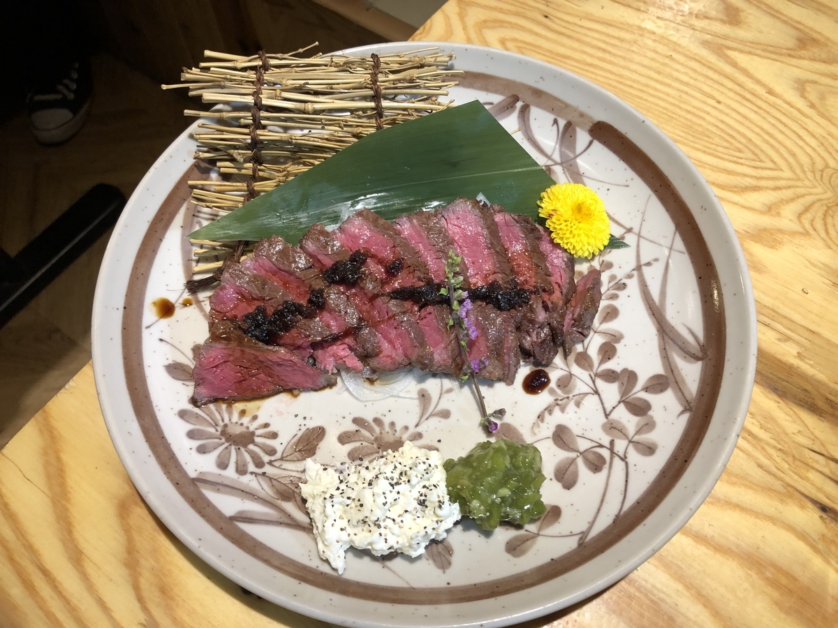 三代目脇坂商店 ノバべ 鉄板グルメ タタキ