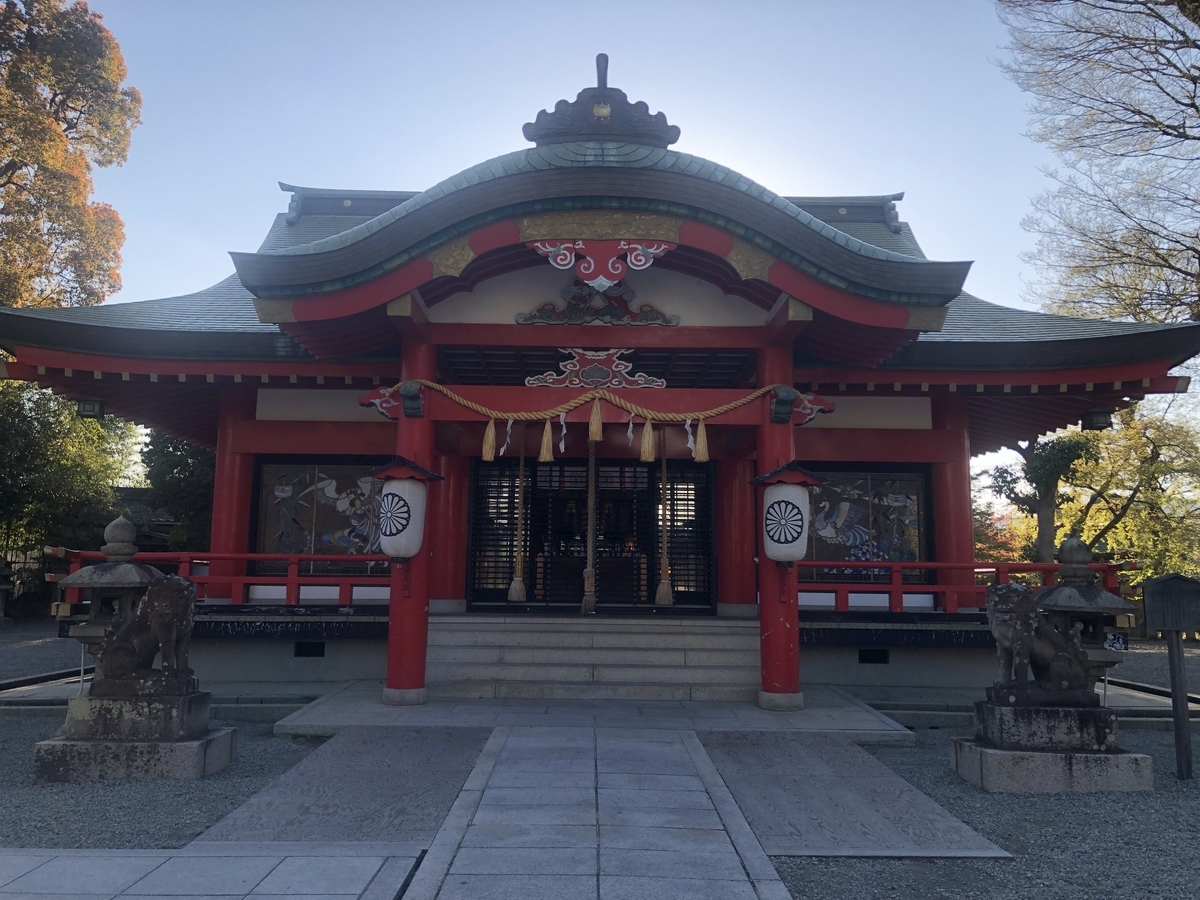 呉服神社 拝殿 ご利益