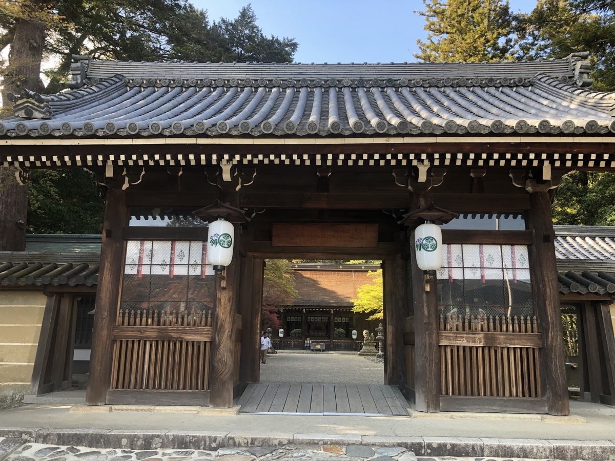 多田神社 随神門