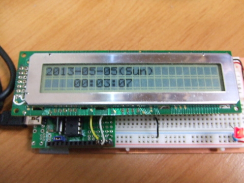 ばんとさんのRTC8564ライブラリーをチビディーノ2で動かしてみた - nobcha23の日記