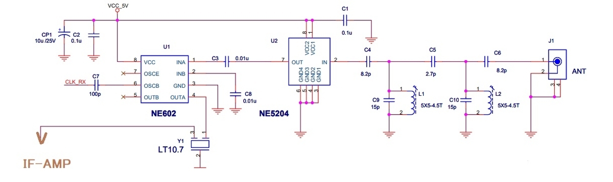 「Studying R80 circuit diagram 」 PART2,「回路図の研究」その2 ＃FIL&LNA回路図 ...