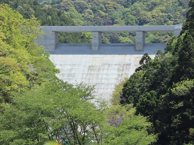 島根23 波積ダム（竣工前） - ダムのほそ道