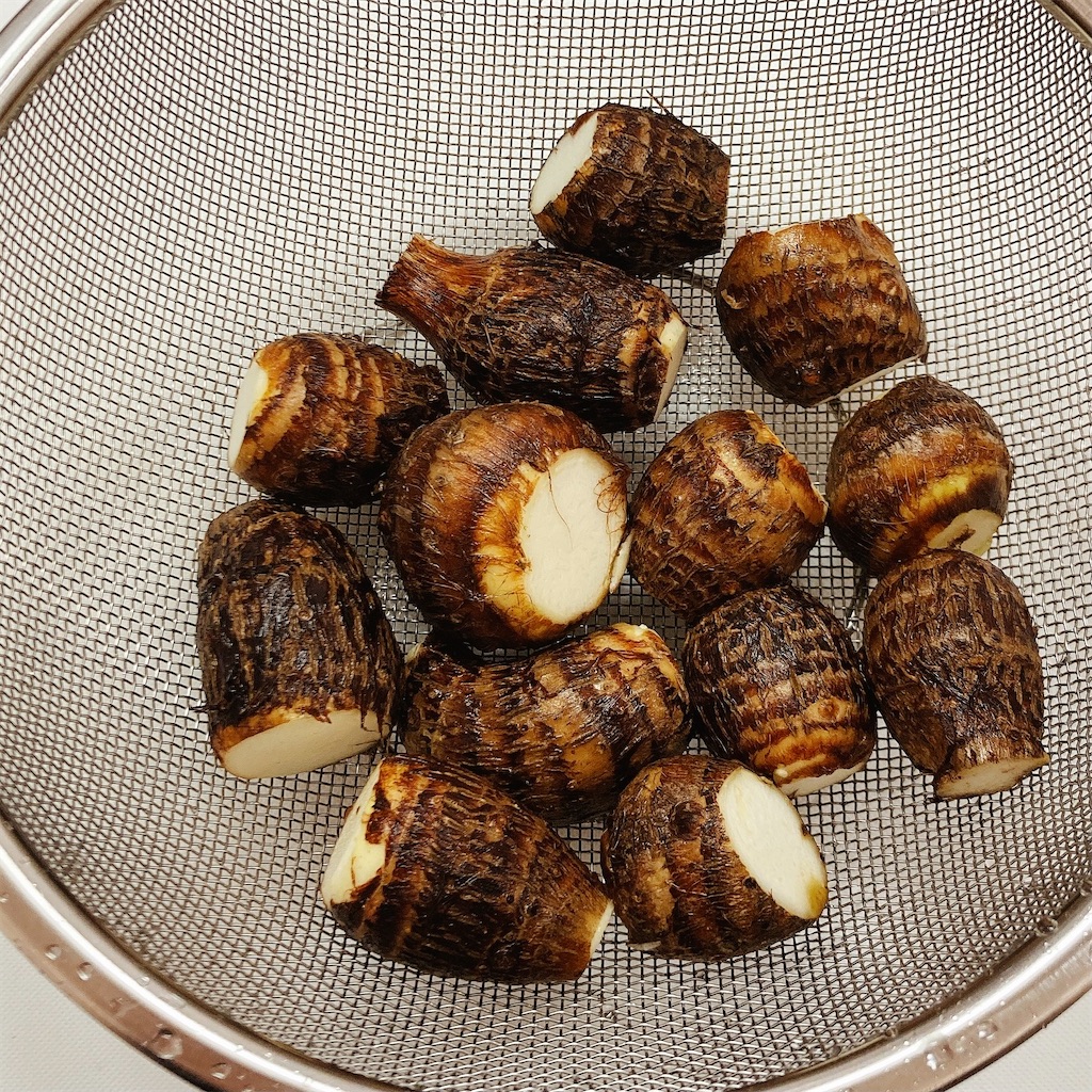 塩茹で海老芋が美味しすぎた 藻塩のすすめ のびのび生きる