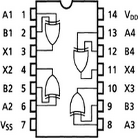 4回路ロジックicで色々な出力パターンを作る Xor編 Nobのarduino日記