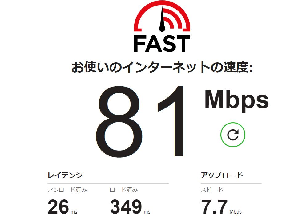 J Com Tp Link 3m インターネット速度計測 M1との比較 趣味バカ一代