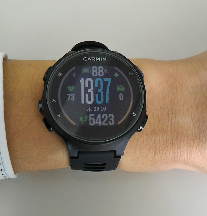 ForeAthlete 735XTJ ウォッチフェイス選択 - GARMIN でライフログを取ってます。ブログ