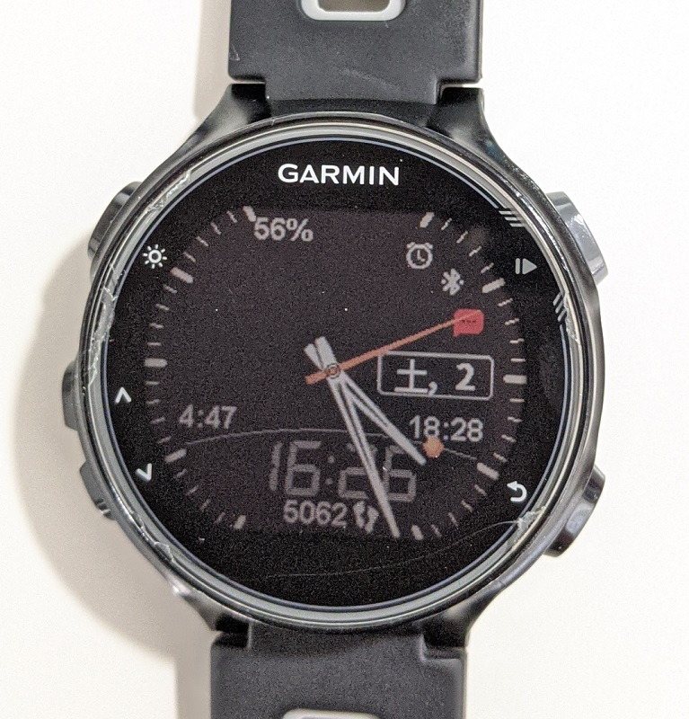 ForeAthlete 735XTJ ウォッチフェイス選択 (3) - GARMIN でライフログ