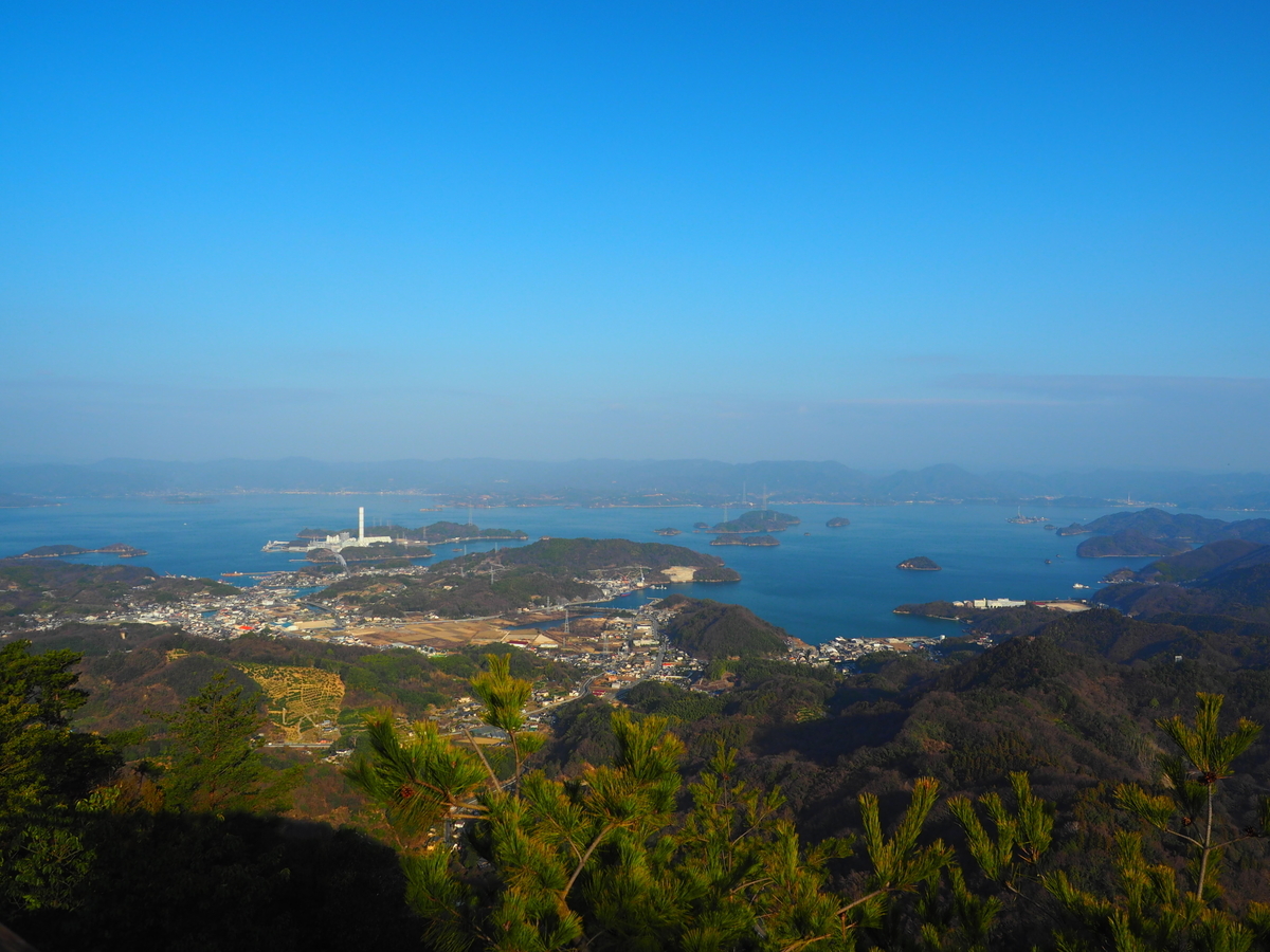 神峰山登山｜大崎上島の最高峰から眺める日本一の多島美を紹介