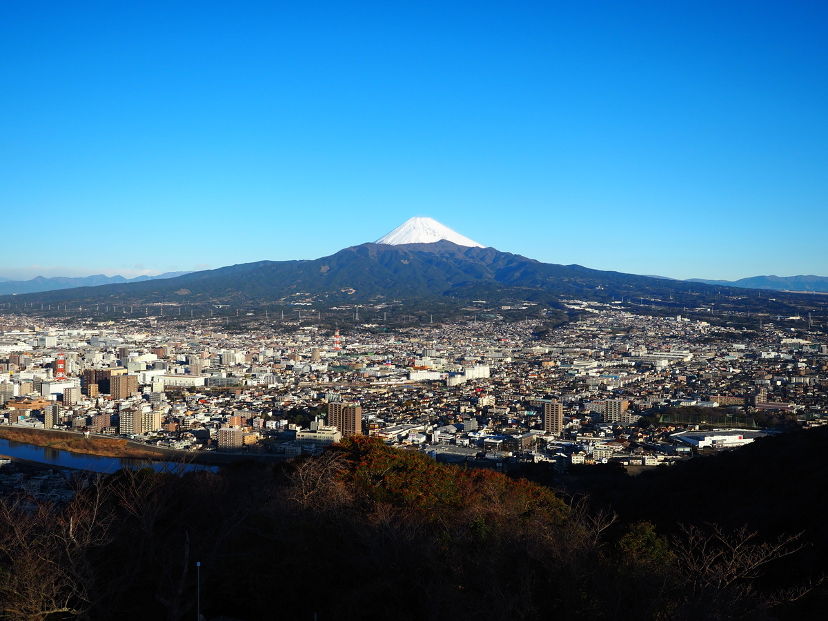 沼津アルプス登山｜香貫山から横山、徳倉山、鷲頭山、大平山、日守山