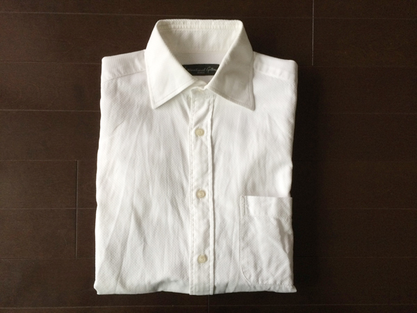 ビームスの白シャツ