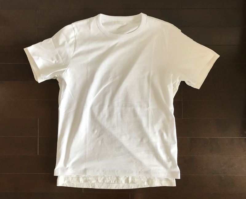 ZOZO白Tシャツとユニクロユーの白Tシャツ　Mサイズ
