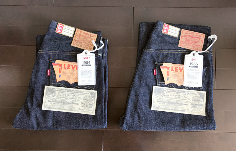 リーバイス507XXセカンドにあわすLVC501