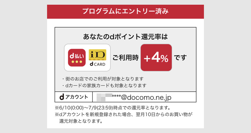 事前に自分の還元率がわかる2