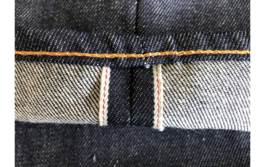 MADE IN THE USAの裾部分の拡大