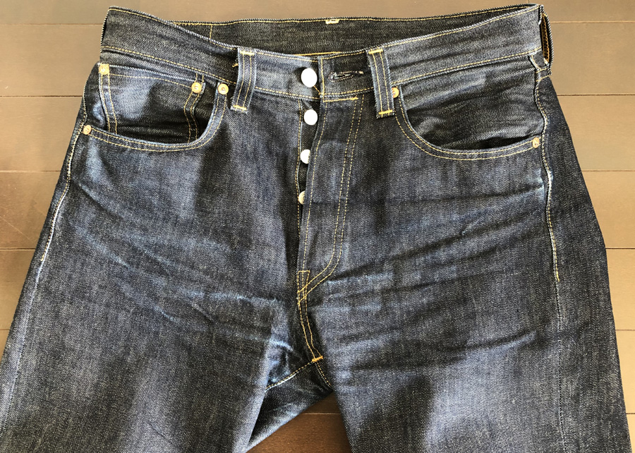 リジッドから3ヶ月ほど履いたLVC1947モデル