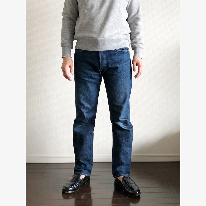 (人気サイズ)日本製LEVI'S LVC47501リジットデニム W34L34 リーバイス501リジッドからの履きこみ・色落ちレポート