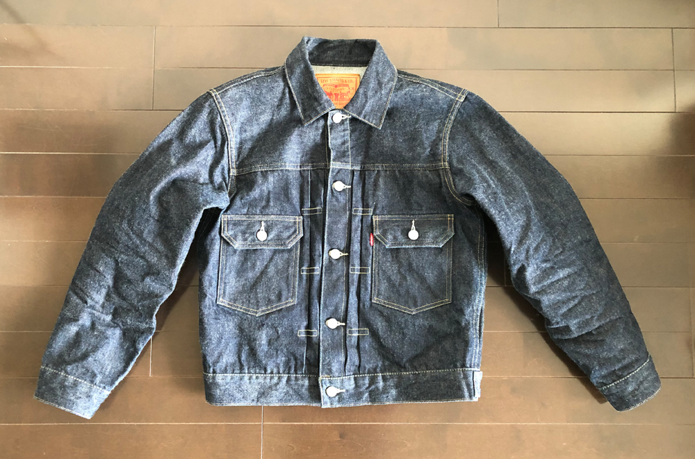 リーバイス LVC507XX復刻(36)のエイジングレポート1