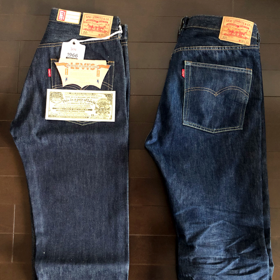 リーバイス501リジッドからの履きこみ・色落ちレポート