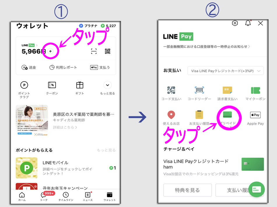 Visa LINE Payプリペイドカードについて : LINE Pay 公式ブログ