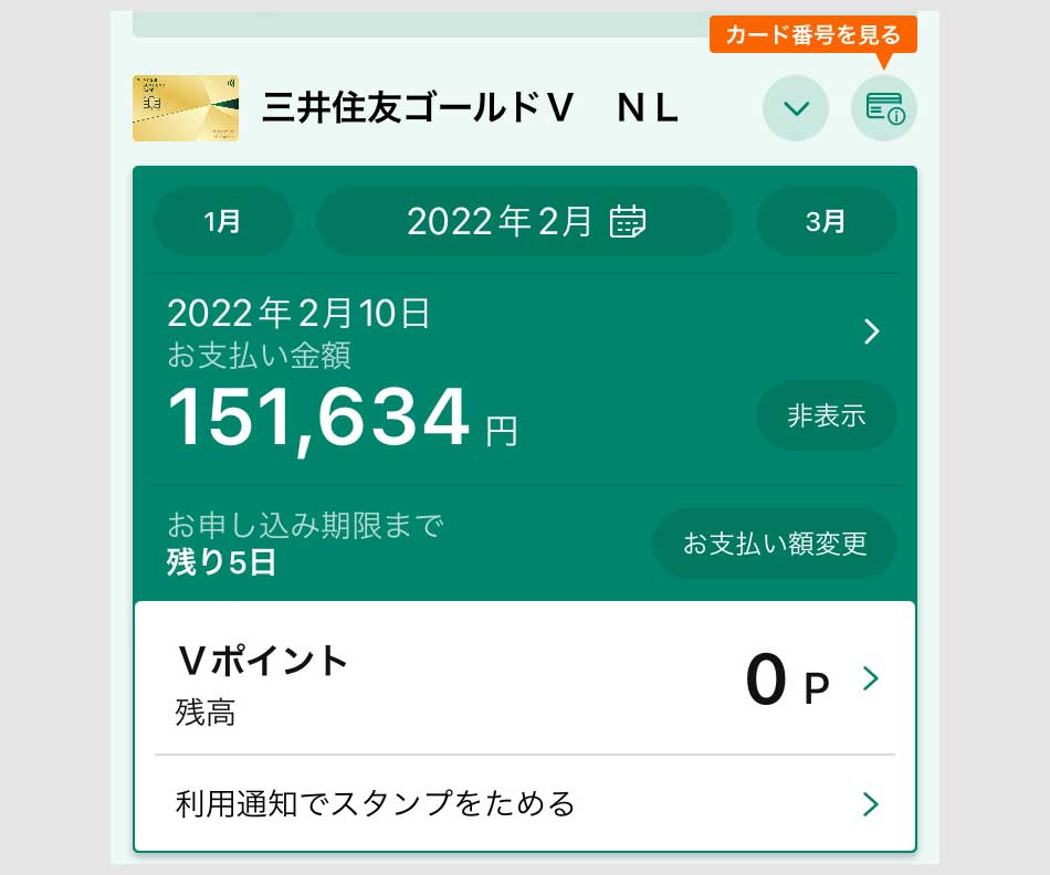 三井住友カードゴールドNL 100万円修行レポート 2月