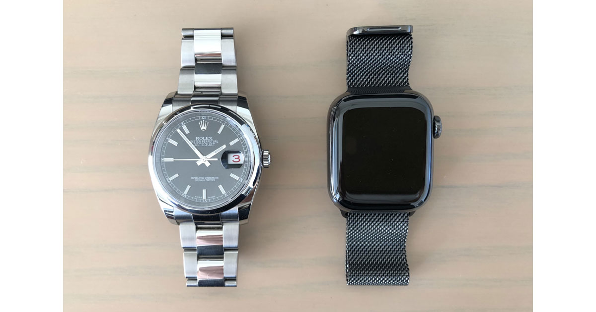 ロレックスとAppleウォッチのどちらを買うべきか / Apple Watch