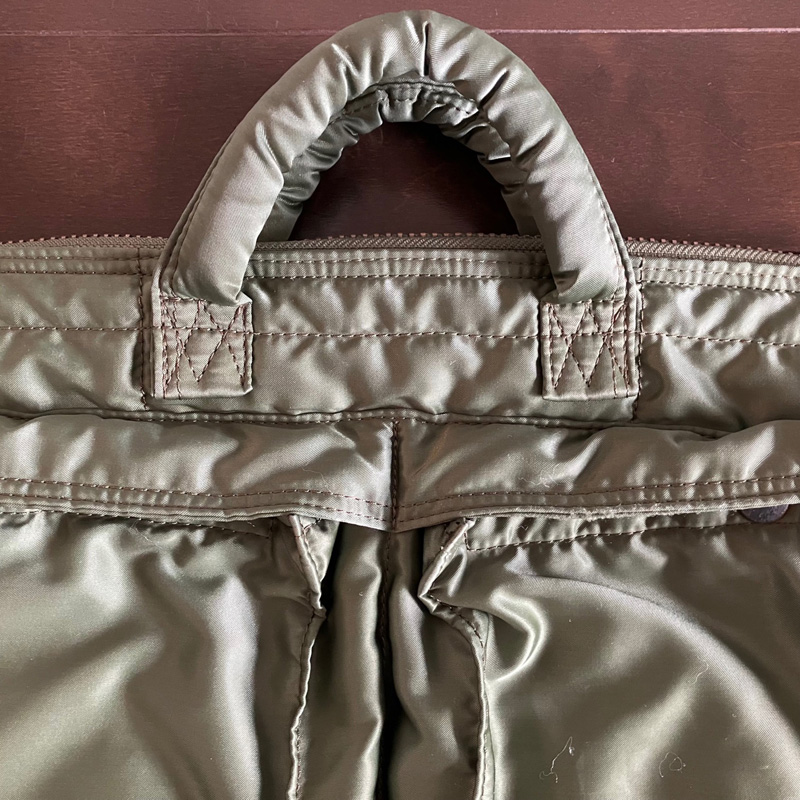 ポーター PORTER TANKER SHORT HELMETBAG オリーブ NEW TANKER PORTER