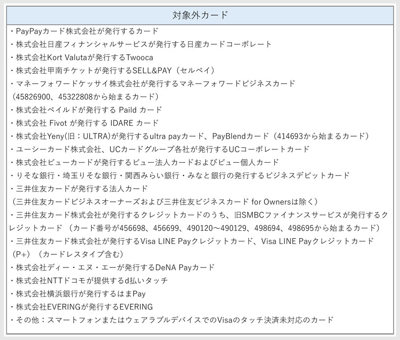 ステップ2:対象カードをチェック2