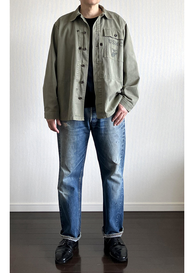 極希少【ENGINEERED GARMENTS】P-44 ジャケット USMC USMC P-44のサイズ感と選び方のポイント / ヴィンテージのHBT