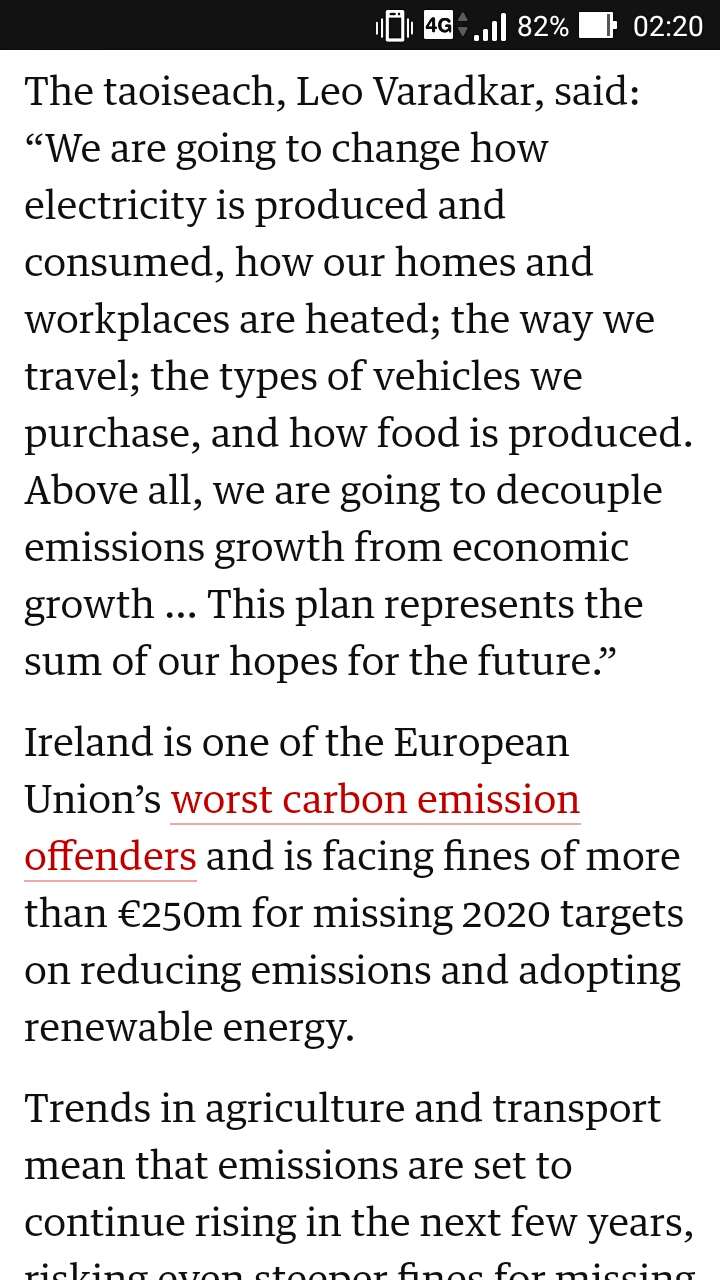 セミコロン の使い方 アイルランドの カーボン エミッションを2050年までに実質ゼロに という方針 Hoarding Examples 英語例文等集積所