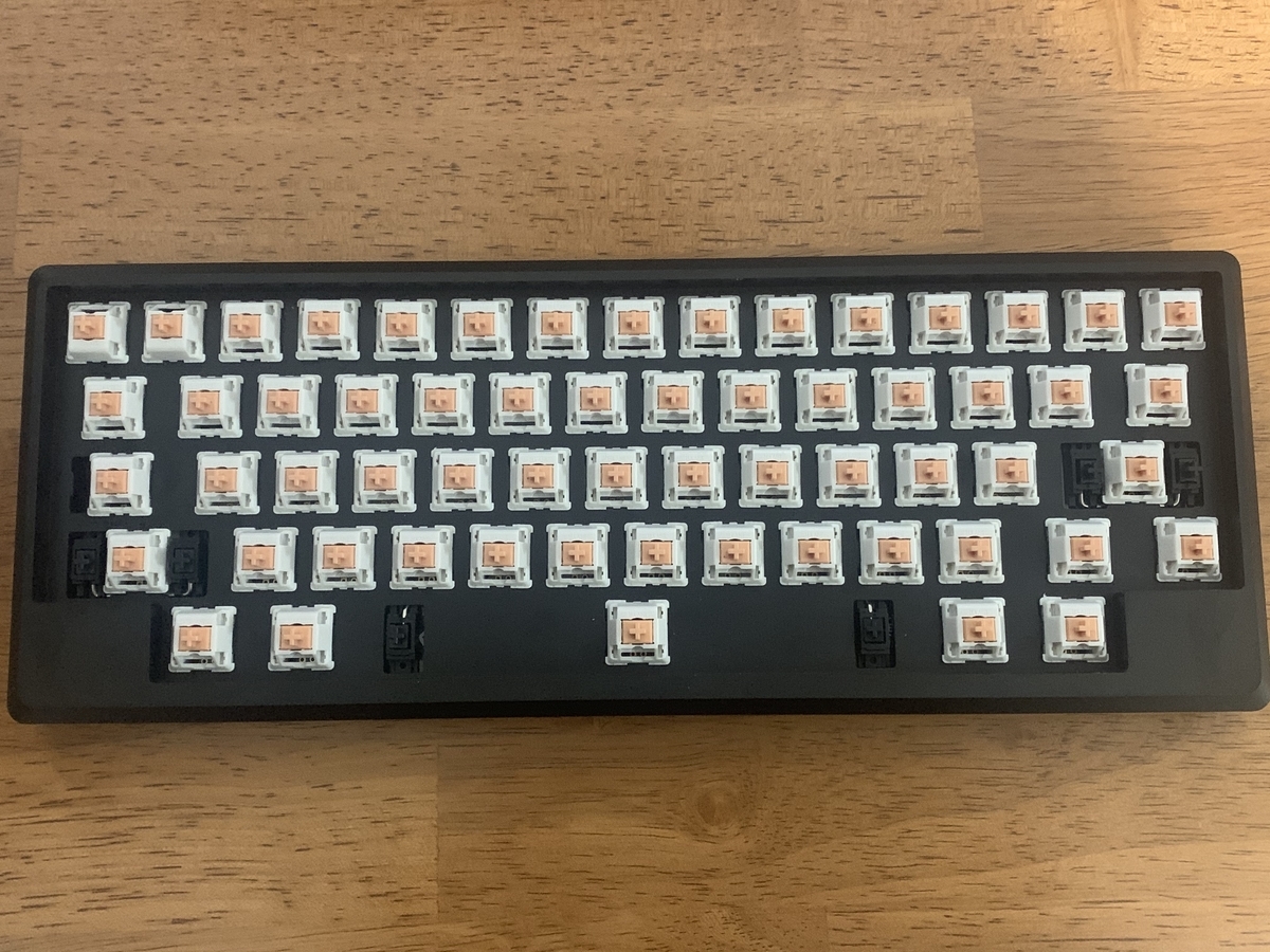 キーボードを組み立てるときのメモ(TOKYO60 KEYBOARD + Holy