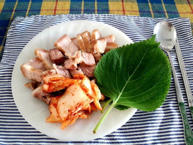 マレーシア ペナンで韓国料理が食べたい スユク ゆで豚 作り方 暮らしの記録 マレーシアから日本