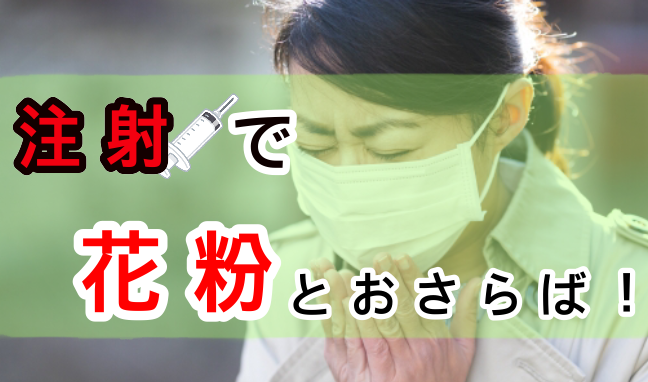 鼻水が一瞬で治る 花粉症は注射で治せ ２種類の注射療法を紹介してみた のいろぐ Noilog
