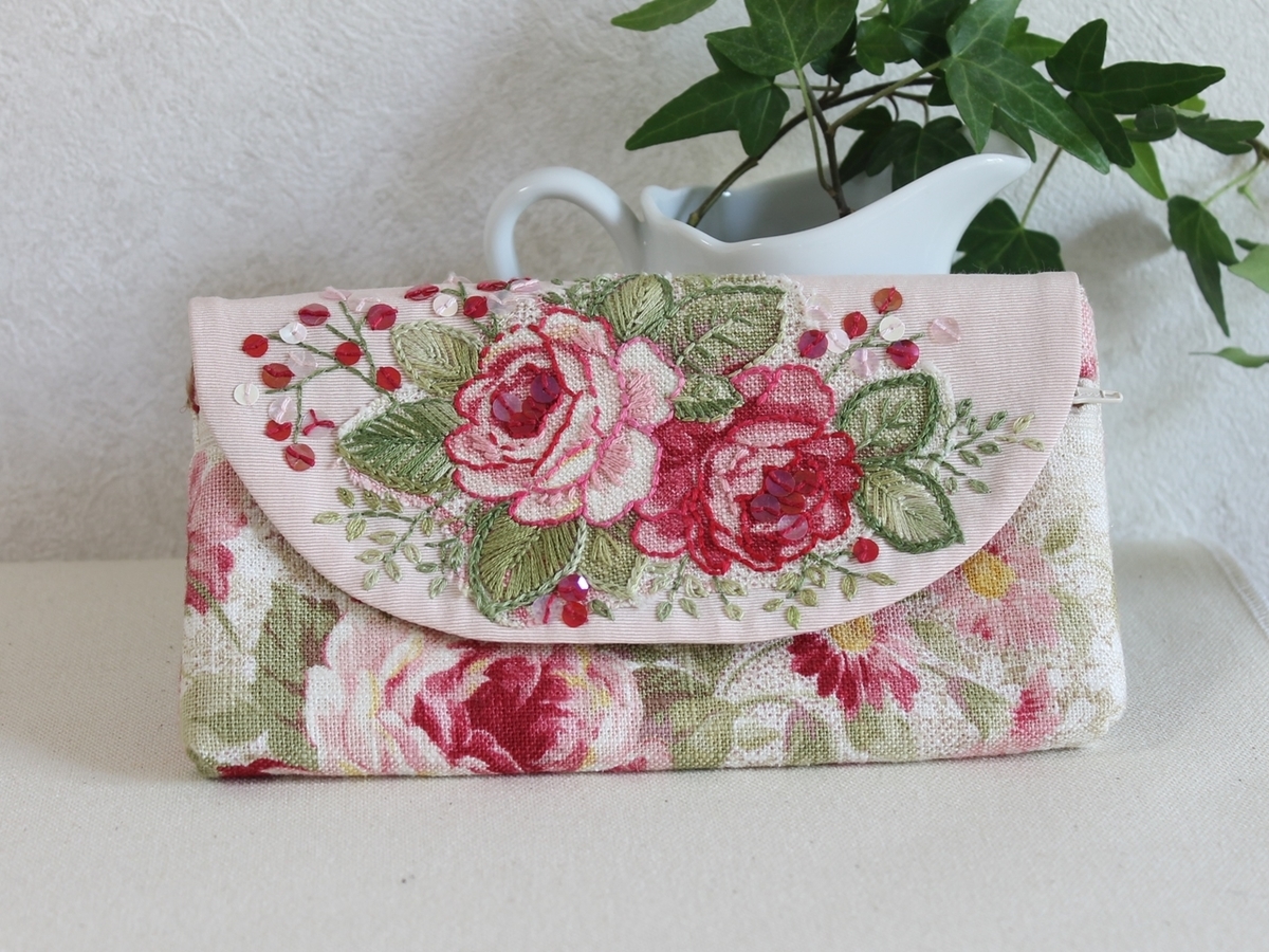 embroidered bag