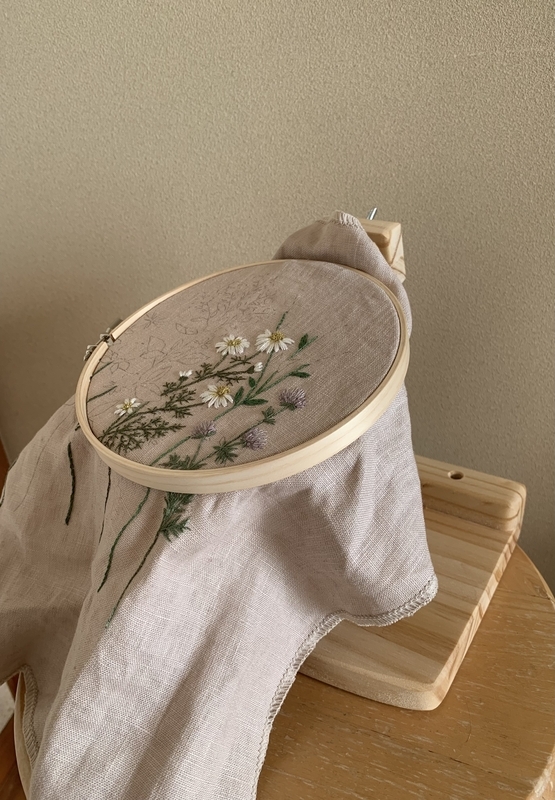 手作り刺繍スタンド - 日がな一日 手仕事