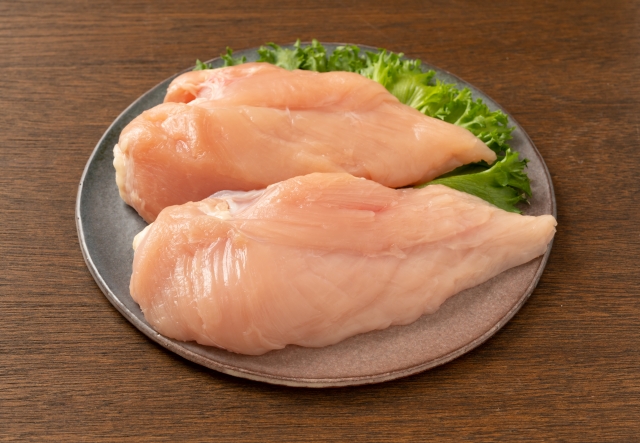 疲労回復効果が証明されている、鶏の胸肉