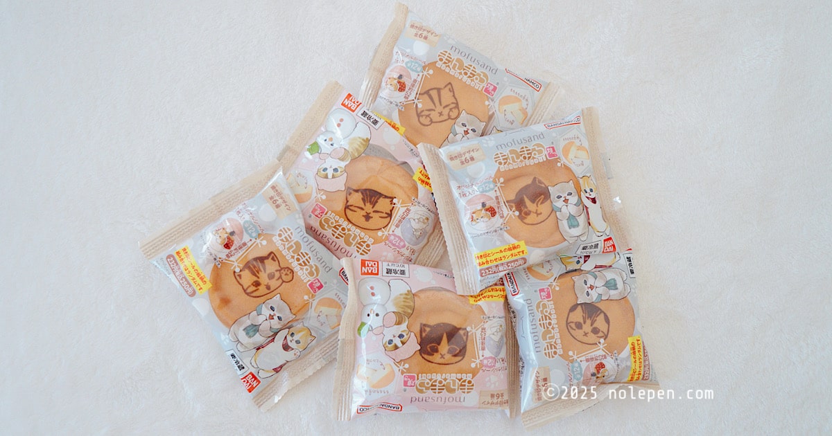 コレクター気質発揮！シールが集めたくなる「mofusandまんまる焼き」