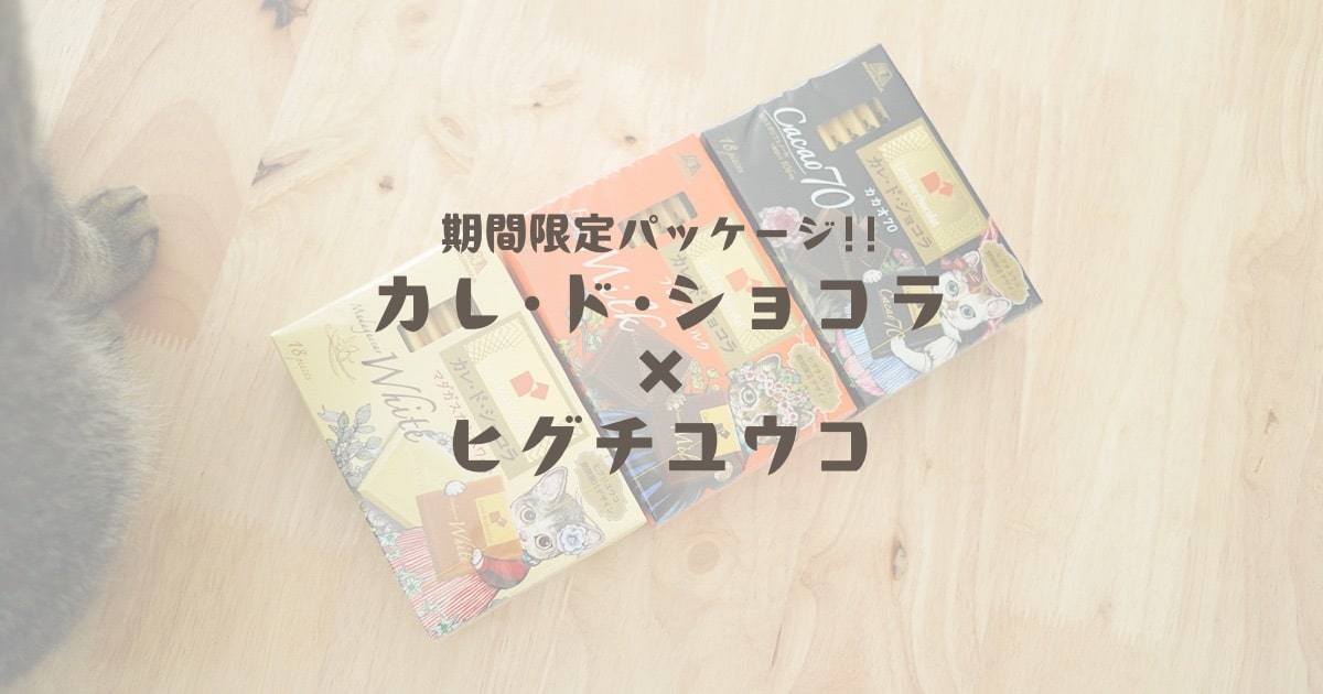 期間限定パッケージ!!カレ･ド･ショコラ×ヒグチユウコ