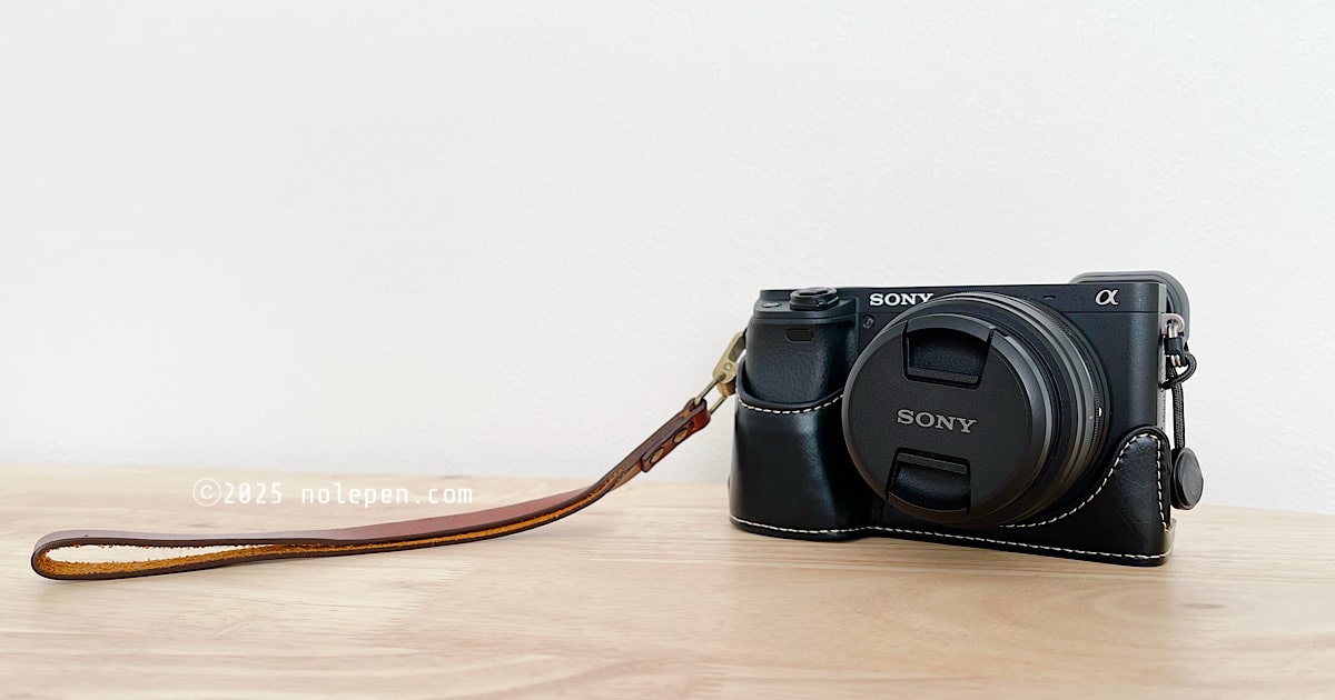 主的BEST BUY!!SONY α6400のボディケース