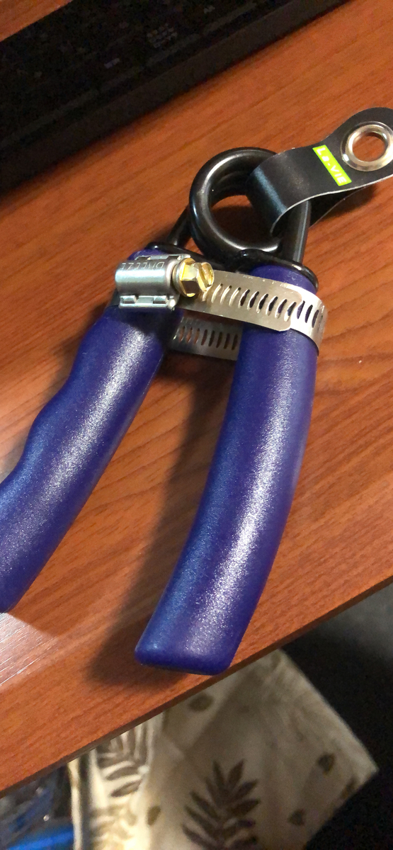 握力なかなか伸びない - 55の手習い