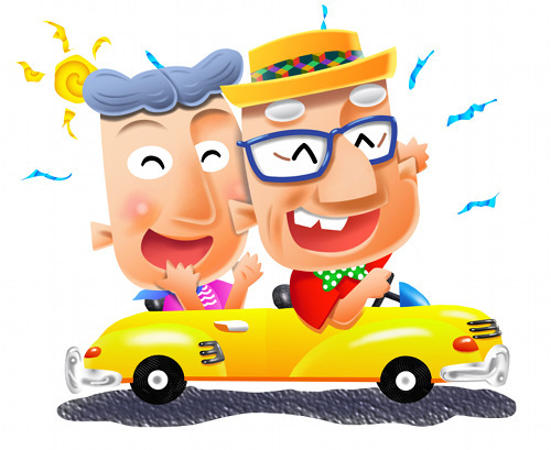 お年寄り 老人 シニア 認知症 イラスト Non Illust Box